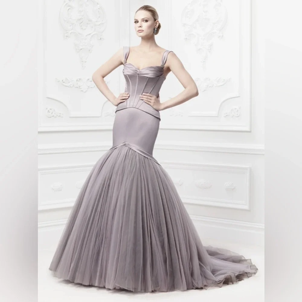 Zac Posen Portobello Mermaid Gown - Picture 3 of 7